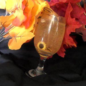 Autumn Champagne Candles